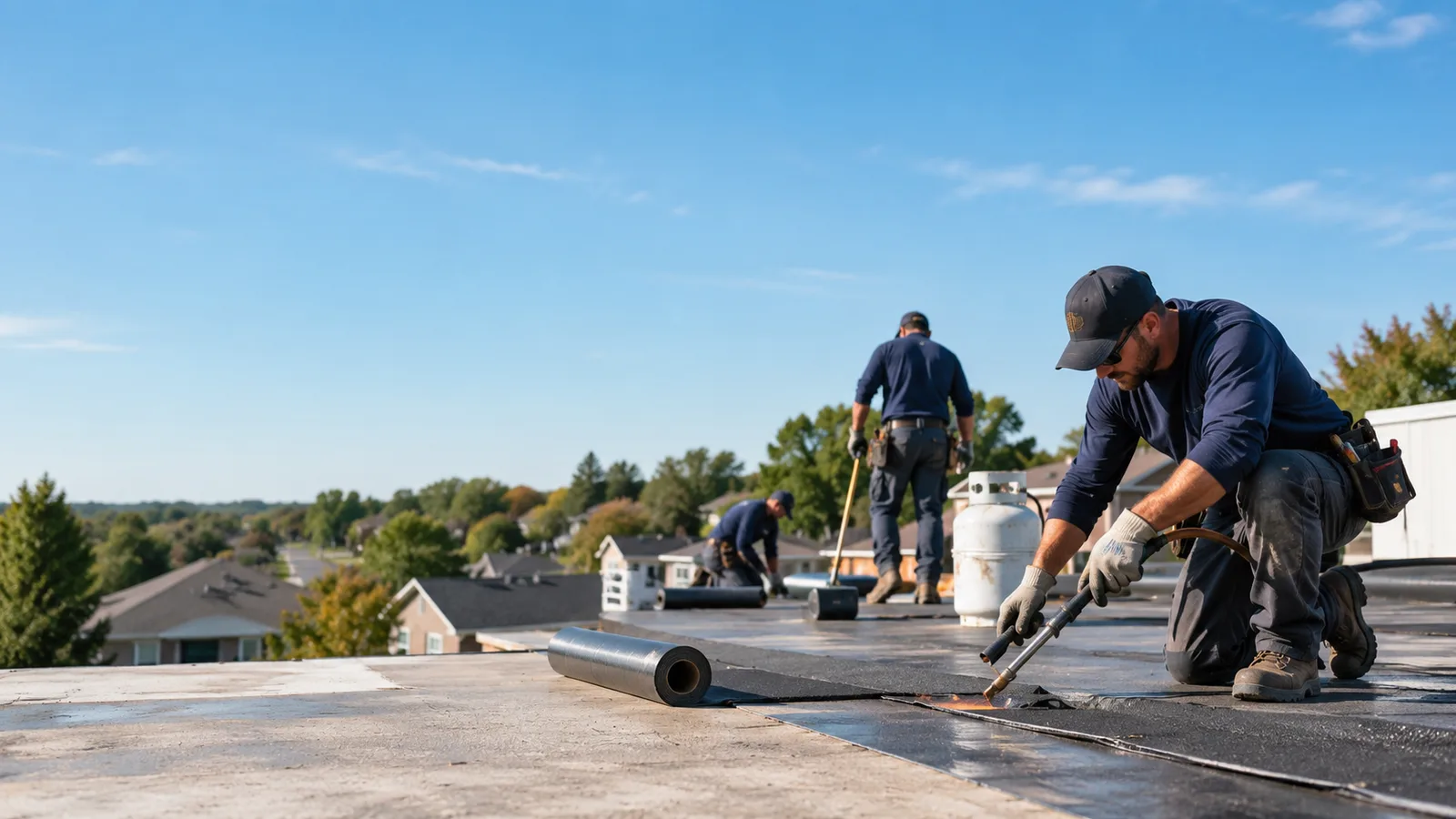 Flat Roof Leak Repair providers in May, OK